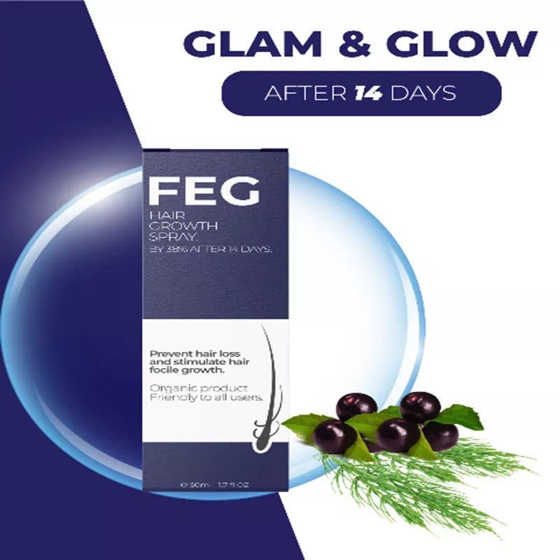 FEG Plus Hair Growth Oil 50ml – Promote Healthy Hair